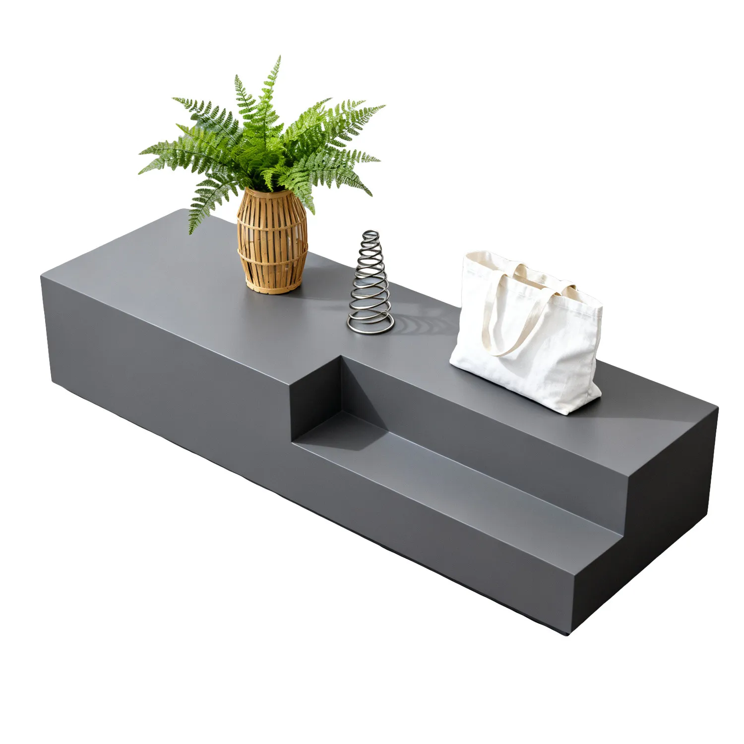 Clothing store wooden Nakajima platform water table simple creative display table exhibition hall product display table storage