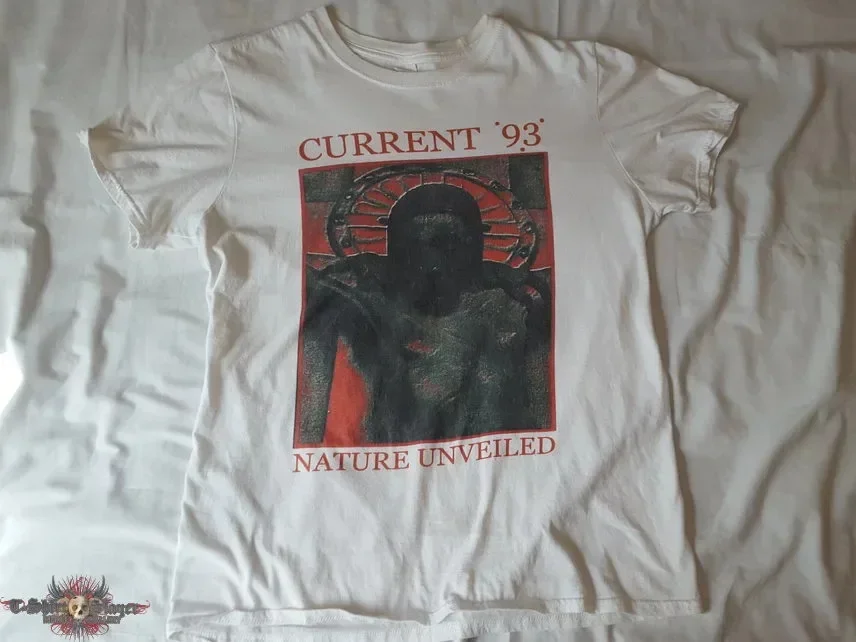 Current 93 Nature Unveiled WHITE SHORT SLEEVE Shirt S-5XL