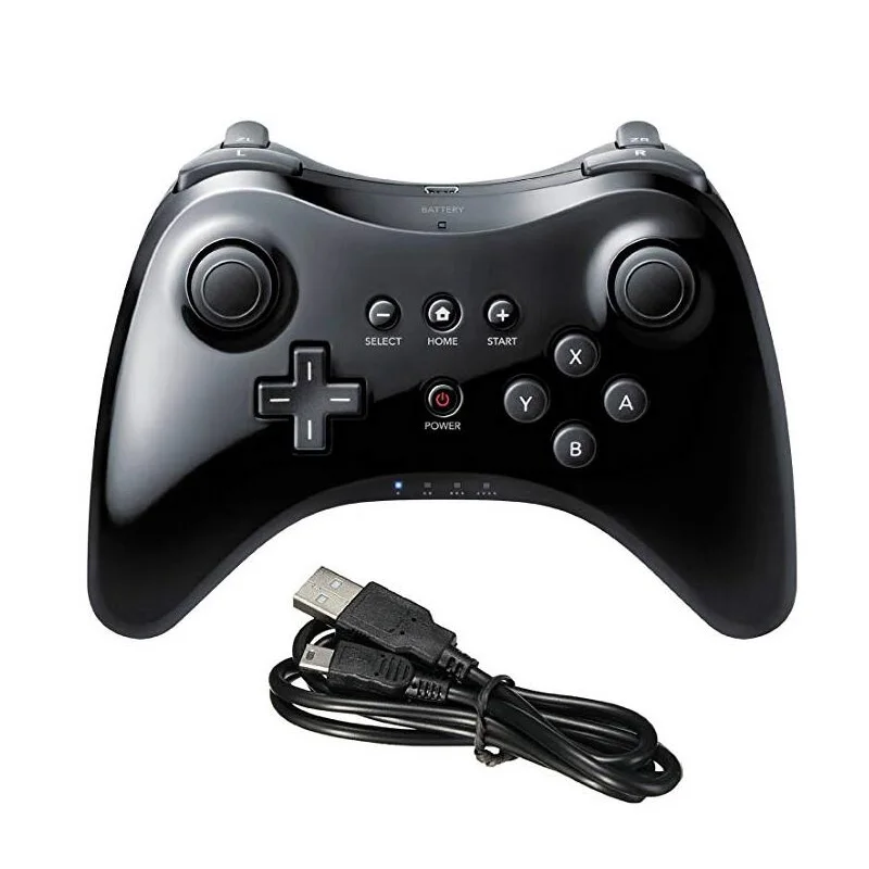Classic Wireless BT Gamepad For Wiis U Pro Controller Gaming Joystick Joypad