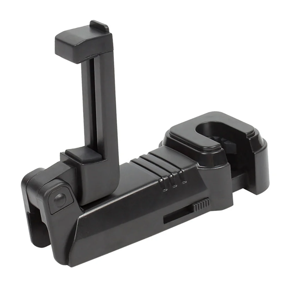 

Car Headrest Hook Bracket Space Saving Back Seat Phone Holder Rotatable Auto Vehicle Headrest Hanger Stable Clip