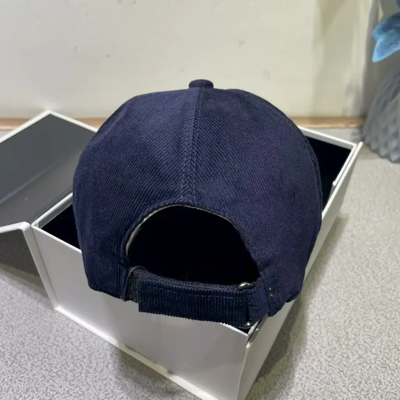 2025 الخريف/الشتاء جديد قبعة منقار البط سروال قصير إلكتروني التطريز طبقة مزدوجة لينة قمة البيسبول الفيلكرو في الهواء الطلق قبعة عادية #1