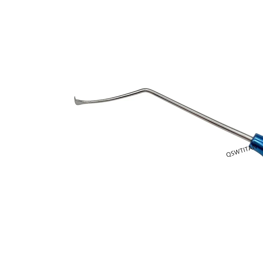 Ophthalmic Hook Epithelial Microhoe For LASEK Procedure 10mm angle to tip Eyes Surgical Instrument