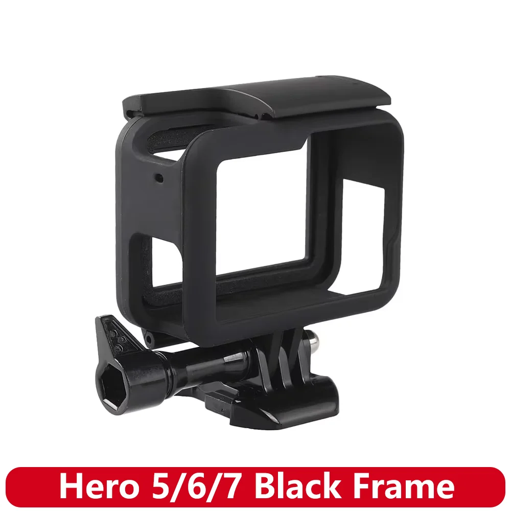 Plastikowa obudowa ochronna do GoPro Hero 5/6/7 Black, zamienna klatka ochronna, akcesoria do kamer sportowych