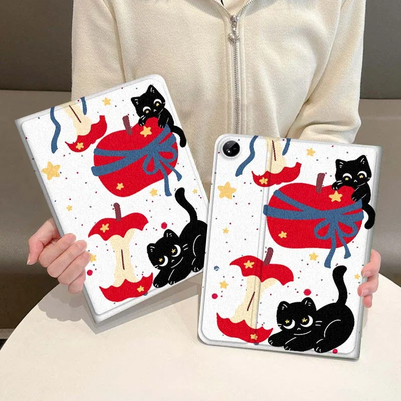 

Creative Cat Pattern For Vivo IQOO Pad2 Pad3 Pad5 Air SE Pro 12.1 12.3 13 11.5 11 inch Tablet Case