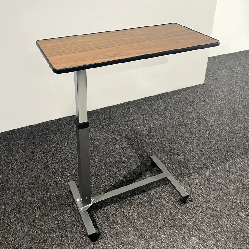 2026 Convenient Hospital Overbed Nursing Table With Wheels For Bedside Use Quality Furniture