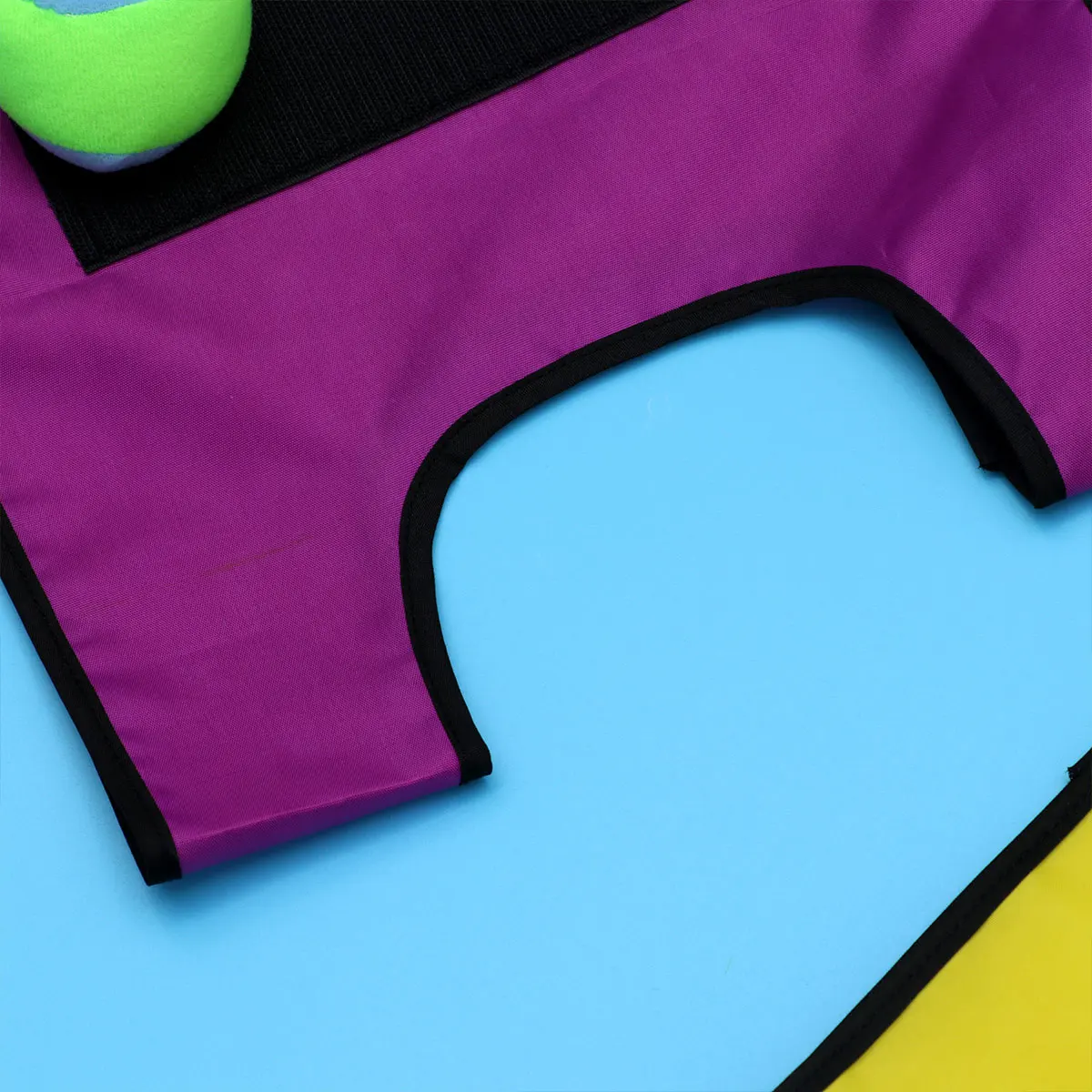 10 pièces gilet éponge balle collante jeu de balle ensemble pour enfants jeu en plein air auto-adhésif Premium jouet