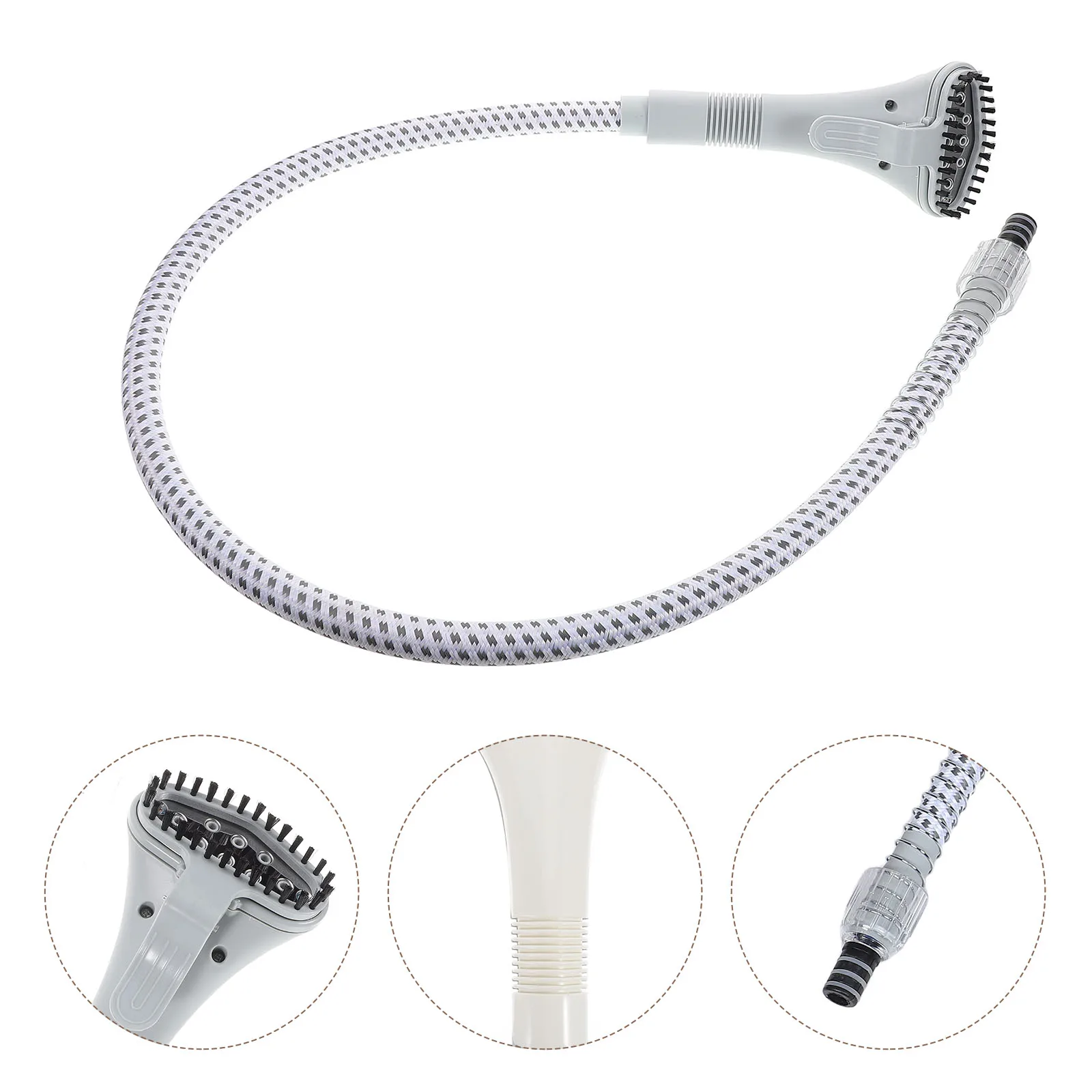 Universal Steam Hose Replacement For Garment Steamer Plastic Tube Easy Installation Durable Efficient Heat Conduction Compatible