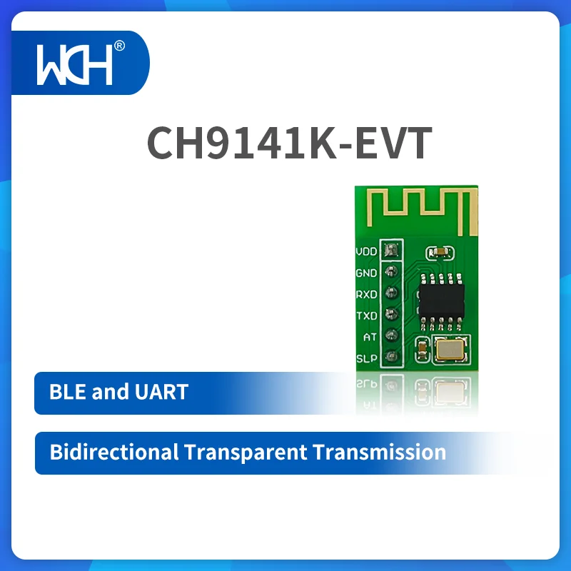 2/5Pcs/Lot CH9141 BLE UART Transparent Transmission Chip 100m Distance