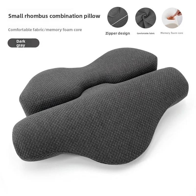 Memory Foam Cervical Traction Pillow Ergonomic Neck Support Pillow Relieve Neck Pain Sleep Support Cushion