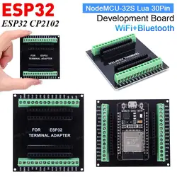 1/2pcs ESP32 Development Board Breakout Board GPIO 1 into 2 for 38 Pin ESP-32S ESP32 Development Board Module ESP8266 ESP-12E