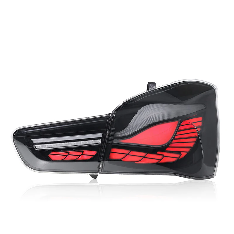 سيارة لسيارات BMW 1 Series F20 F21 الضوء الخلفي 2015-2018 ترقية المعدلة إلى إشارة الانعطاف الديناميكية DRL الجديدة LED الضوء الخلفي اكسسوارات السيارات #2