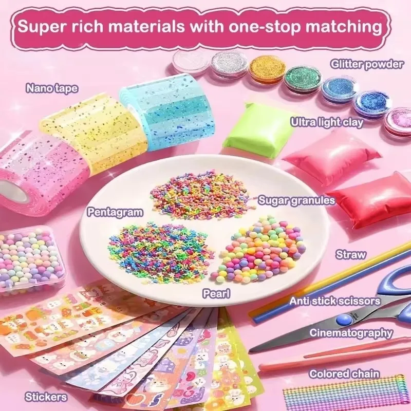 2025 Blowable Bubble Tape Non-marking Double-sided Adhesive for DIY Craft Pinch Toy Making Reusable Color High Sticky Nano Tapes