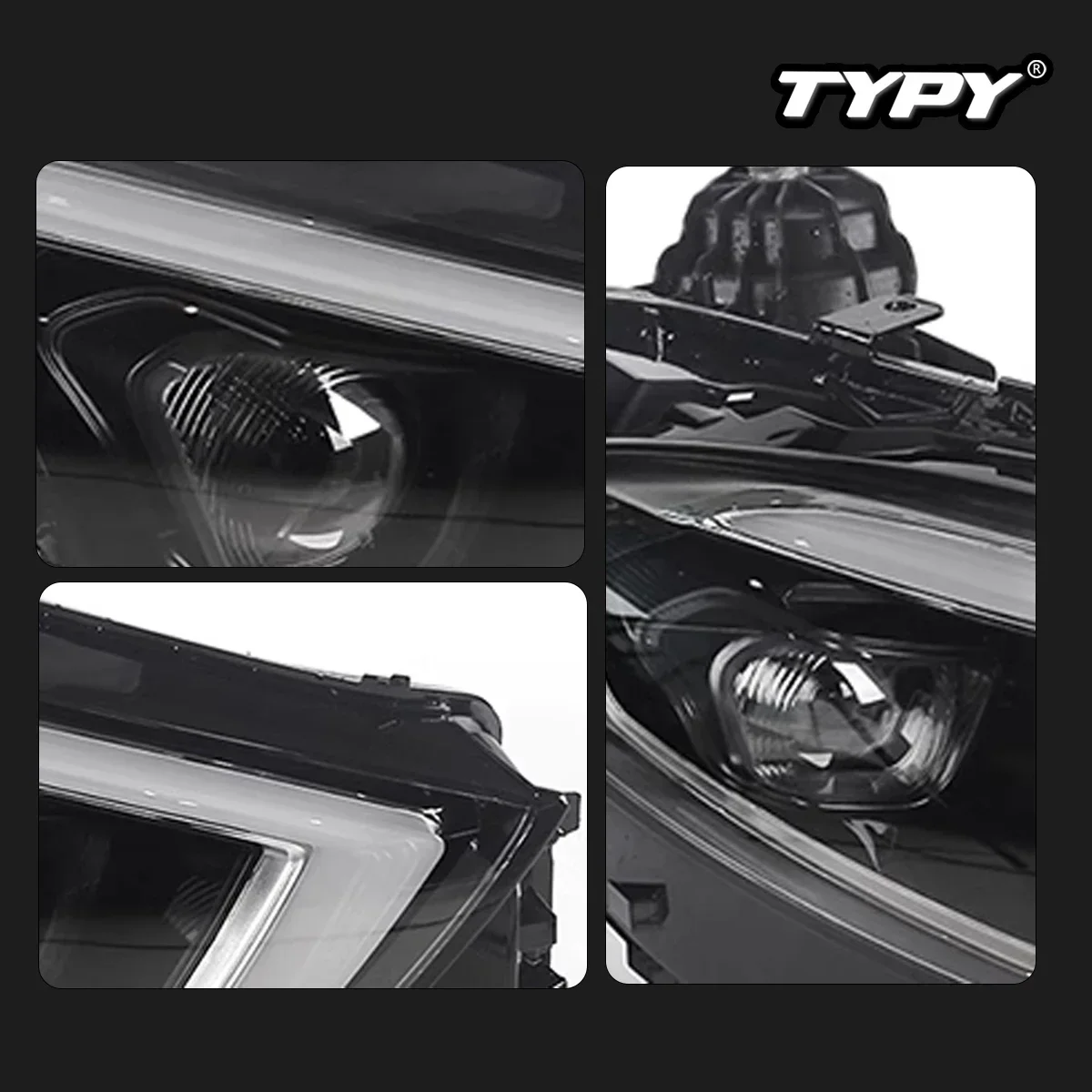 

TYPY новая светодиодная фара, обновленная, модифицированная для Mercedes Benz CLS C257 2018-2023, динамический сигнальный головной фонарь, автоаксессуары