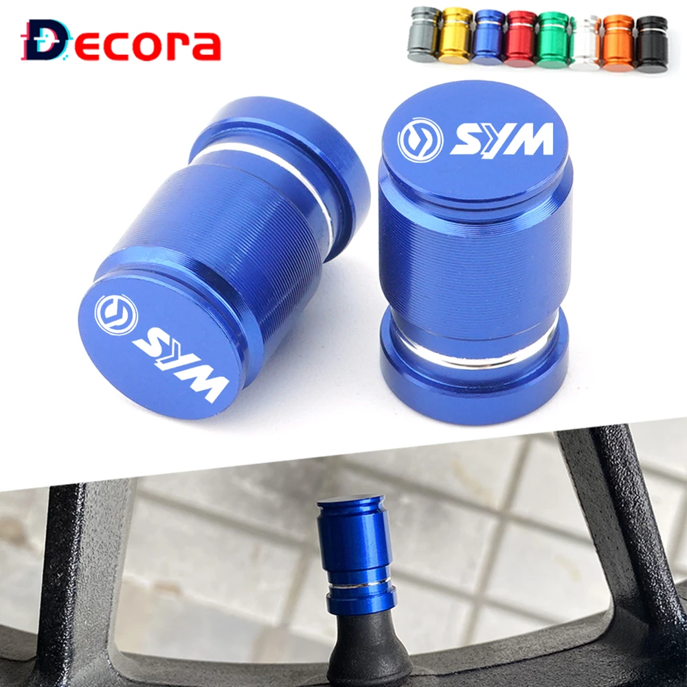 Wheel Tire Valve Caps Cover For SYM Joymax Z 125 250 250i Maxsym 400i 600i TL500 Cruisym 300 GTS 300i T2 T3 Joyride 200 Jet14