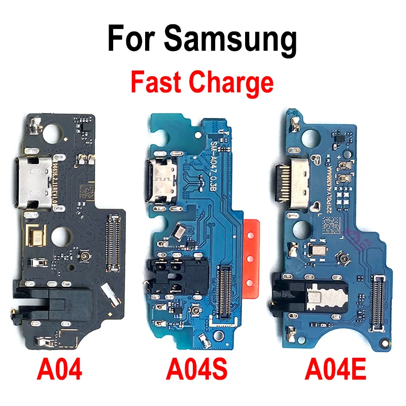 

USB Charger Dock Connector Board Charging Port Flex Cable For Samsung Galaxy A04 A045 /A04S A047 /A04E A042 Charging Flex Cable