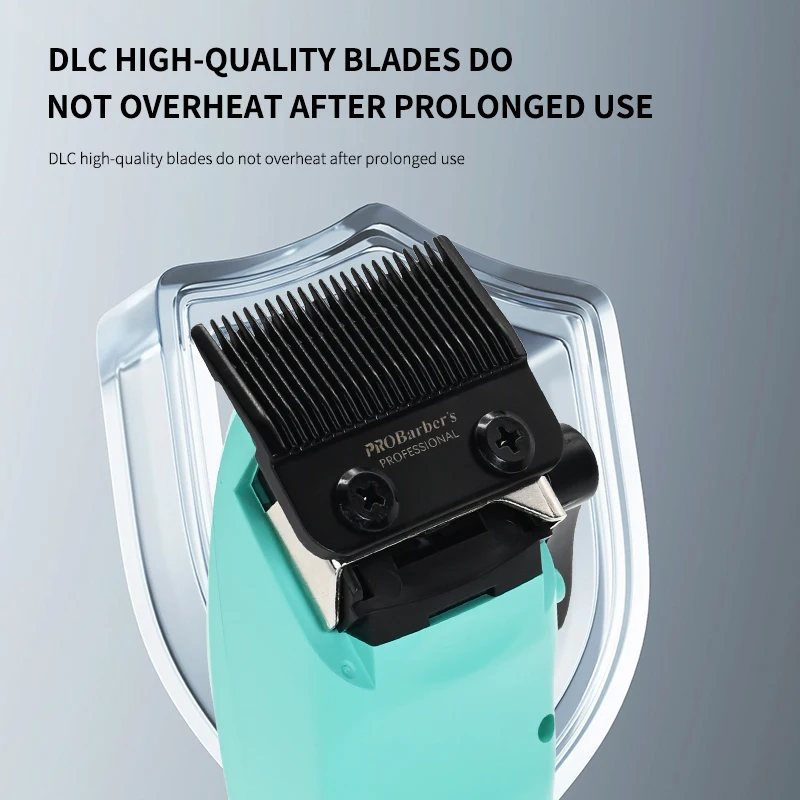 Professional Electric Hair Clipper 7500RPM Oil Head Gradient Hair Trimmers Barber Shop Silent Hair Machine S1093 DLC Blade