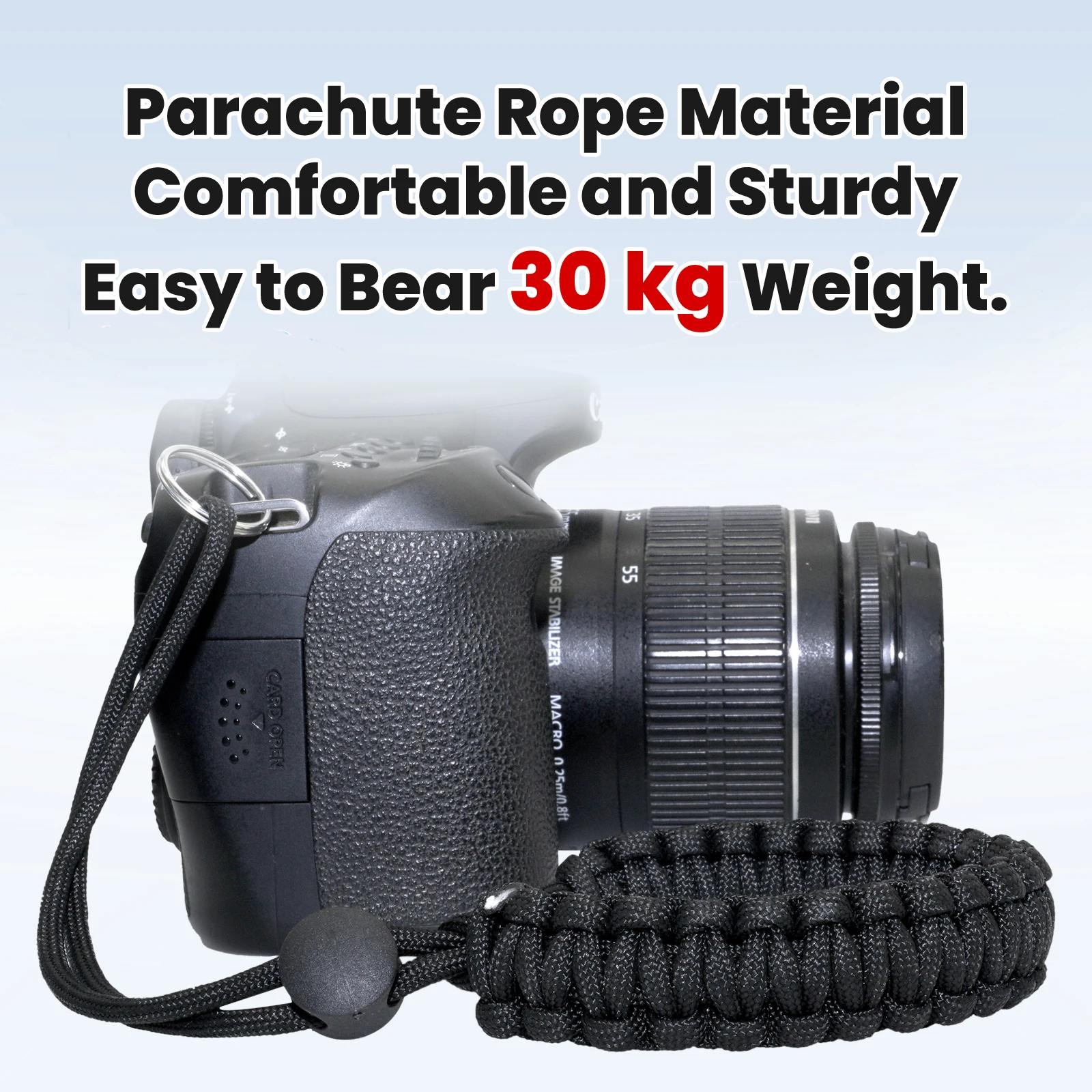 Anti-lost Safety Wrist Strap Adjustable Nylon with Camera Mount Screw for Insta360, DJI, Osmo Pocket 3 Action Camera Accessory