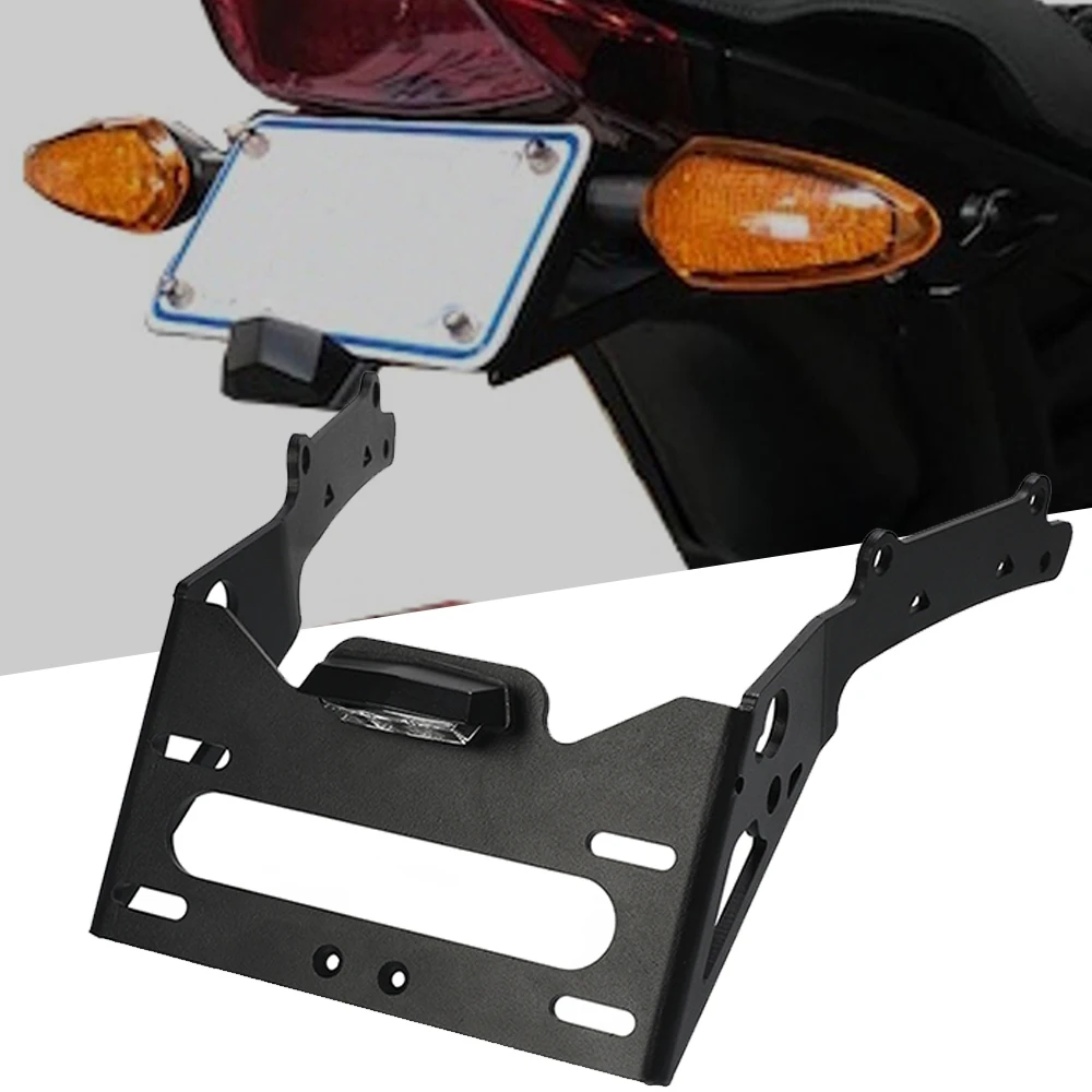 

For Indian FTR1200 FTR 1200 2024 2023 2022 2021 2020 2019 Motocycle License Plate Holder Bracket Tail Tidy Fender Eliminator Kit