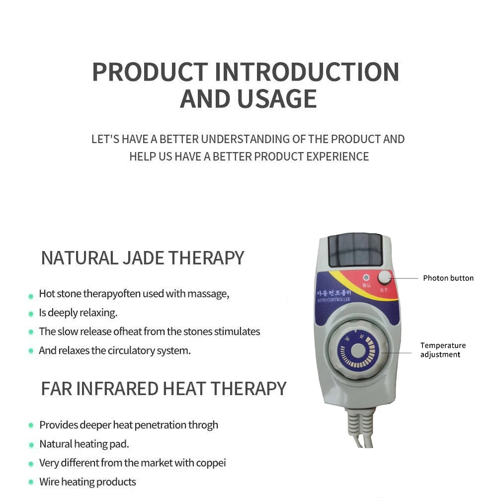 Germanium Stone Heating Knee Protection Far Infrared Physical Therapy Jade Stone Tomalin Health Leg Protection Magnetic Therapy