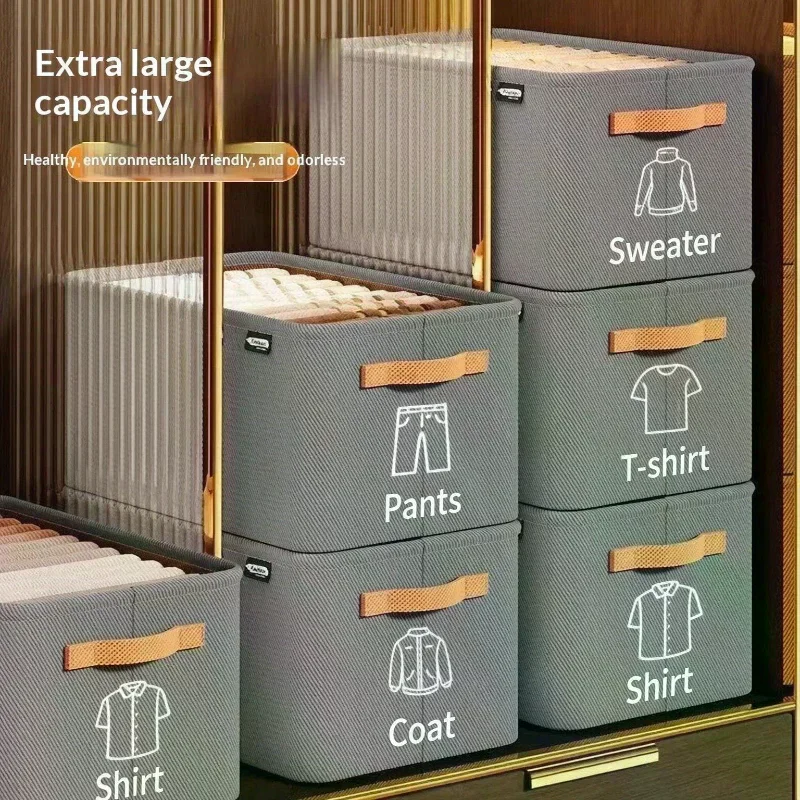 Thicken Clothes Organizer Portable Travel Friendly Pants Sweater Storage 1PC for Drawer Cabinet Wardrobe Storage