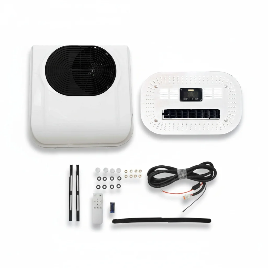 

Автономный кондиционер на крышу, 12В/24В, для грузовиков, автодомов, кемперов, фургонов, электрический кондиционер для парковки, охладитель для автофургонов