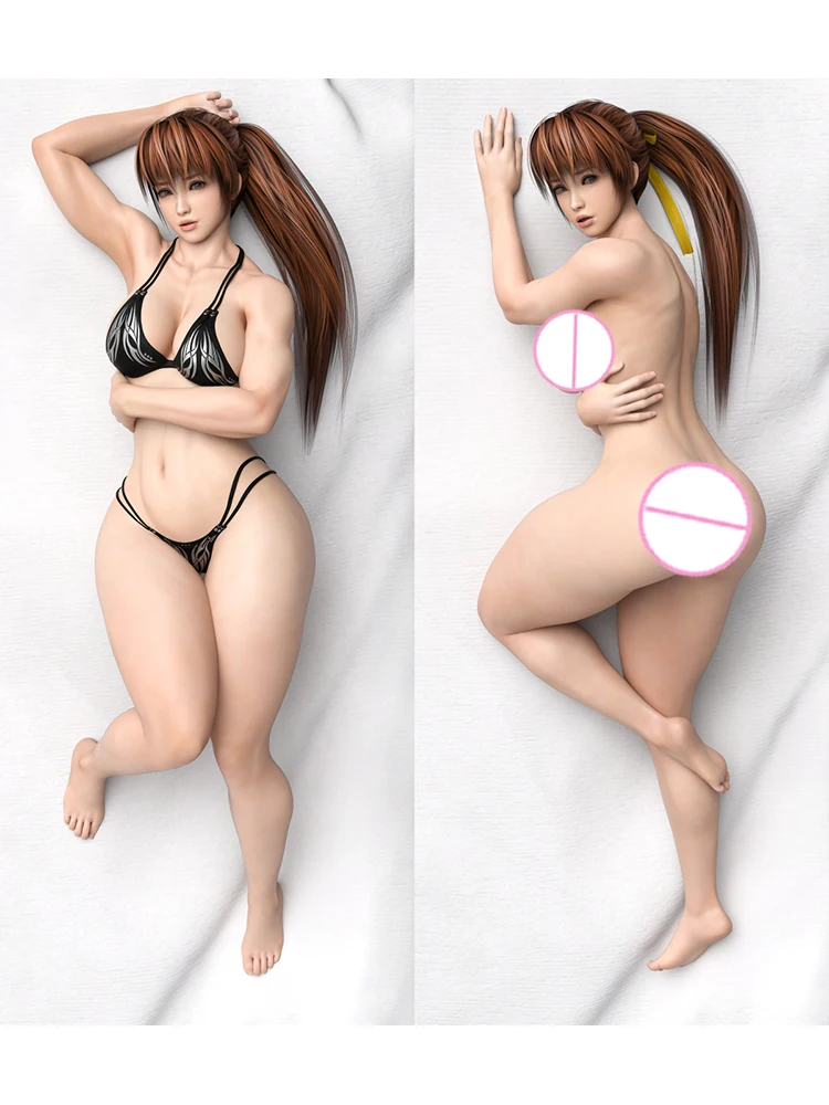 

Anime Dakimakura Pillow Case Fate Sexy and Busty Kasumi Double-Sided Halloween Decoration