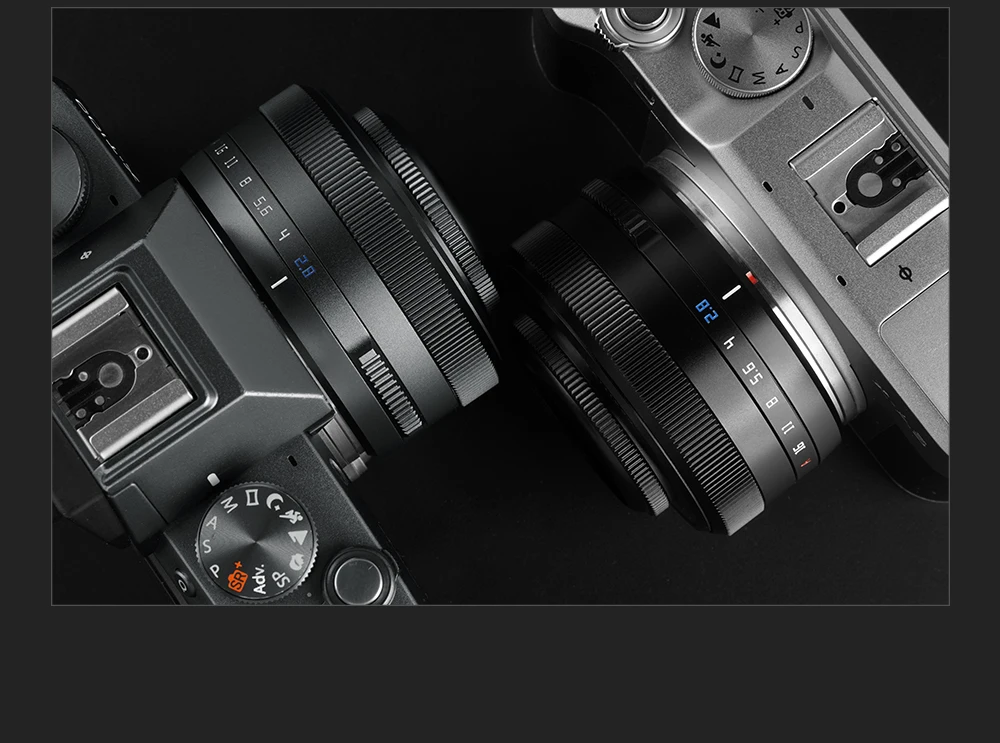TTARTISAN 27mm F2.8 Autofokus-Kameraobjektiv für Fuji X Fujifilm XF Sony E Nikon Z Mount STM APS-C Eye Perception für XA7 XT100 – Detail 16