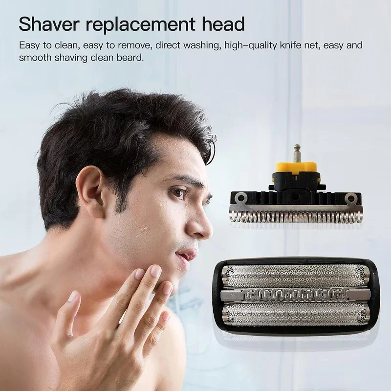 

Сменная бритвенная головка и резак 30B, подходит для Braun 3 Series 330 7515, 7516, 7520, 7526, 7540, 7546, 7564, 7570, 7630, 7640,