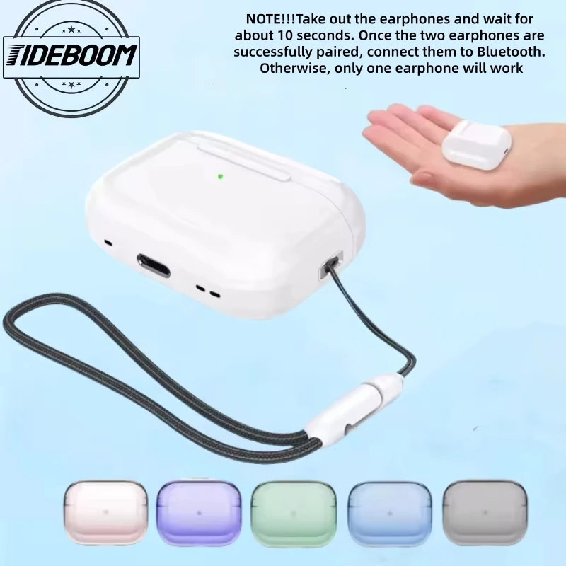 2025 Air Pro 5 TWS Max auriculares inalámbricos Bluetooth auriculares sonido HiFi baja latencia reducción de ruido auriculares para IPhone Android