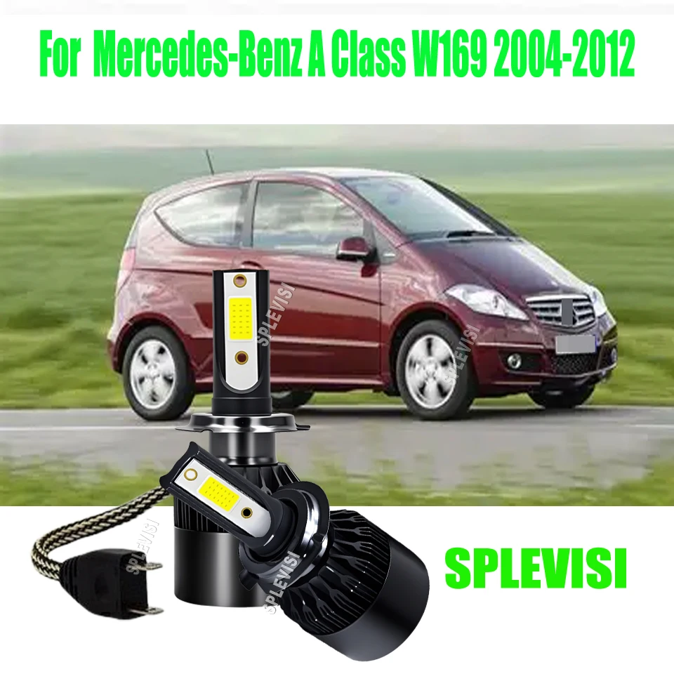 

4x H7 ED White Headlights Don't Compromise on Safety For Mercedes-Benz A Class W169 2004 2005 2006 2007 2008 2009 2010 2011 2012