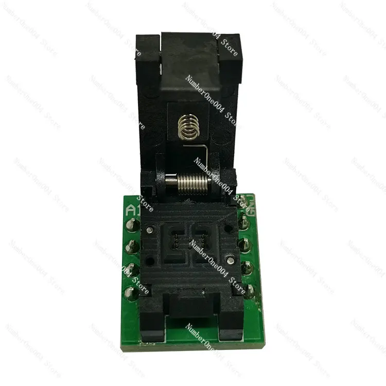 Suitable for programming socket DFN8 2.5 * 2.5mm 0.5 spacing clamshell probe test socket MLP8