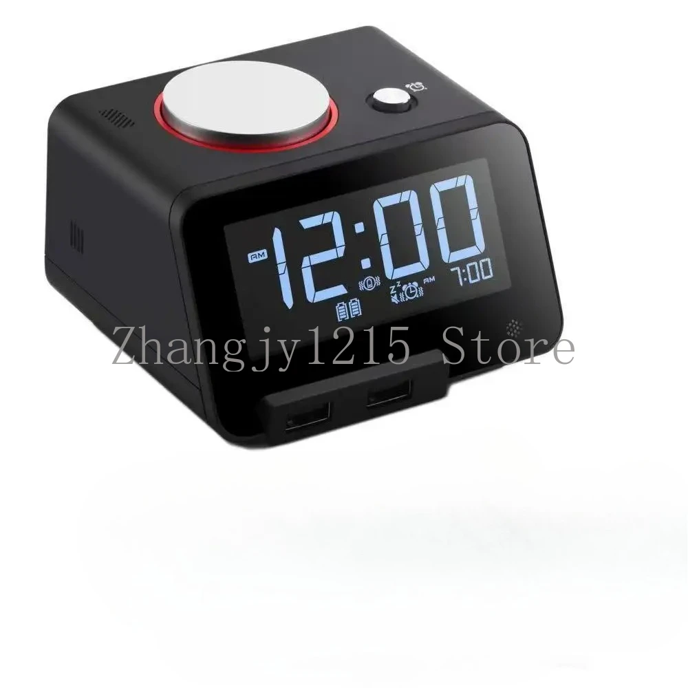 C2 creative multi-function music alarm clock LED children's bedside silent luminous light