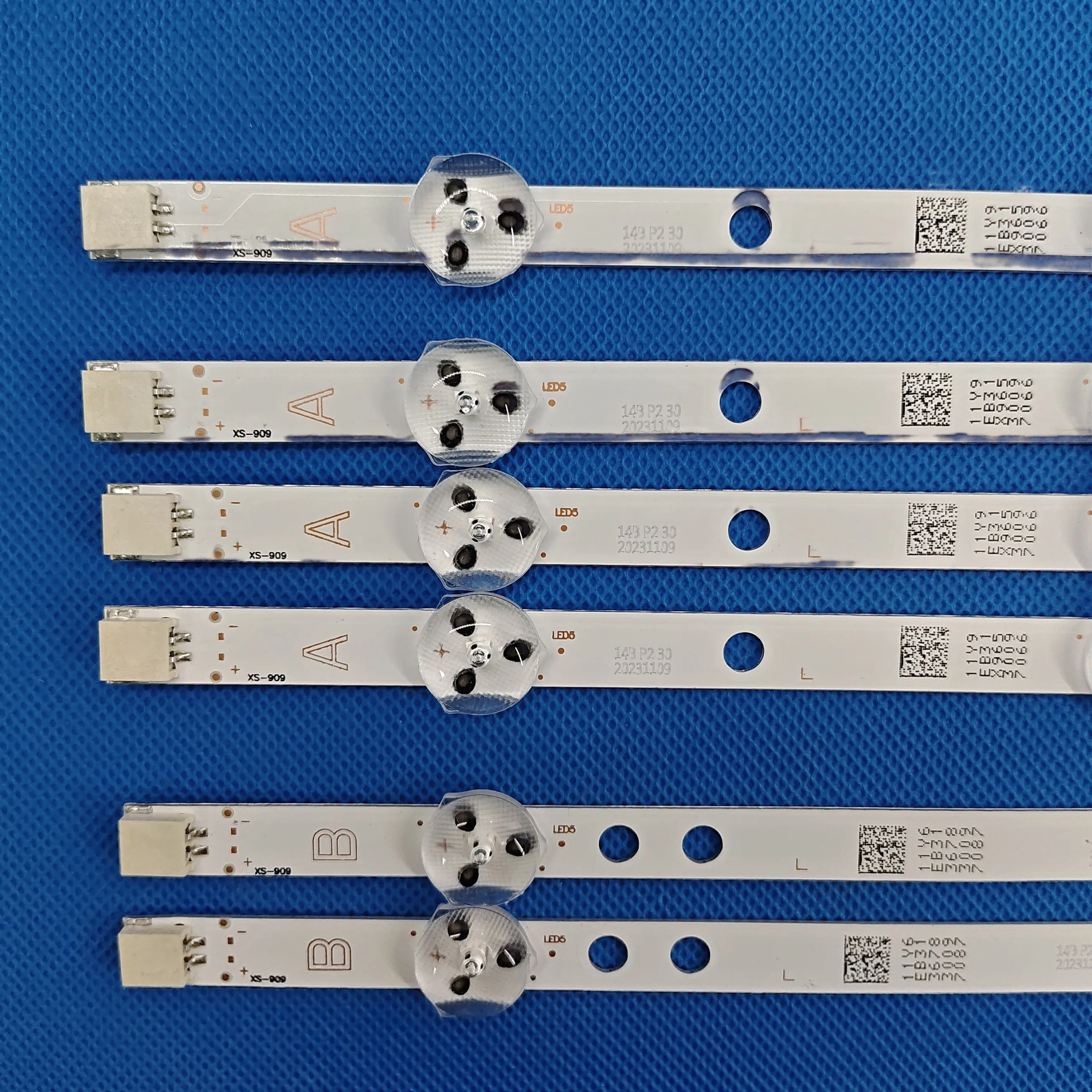 LED strip Voor TV D50F289M4CW JVC LT-50C750 Hitachi 50HB6T72U Polaroid P50D300FP SVV500A52A SVV500A52B SVV500A51A SVV500A51B 5LED