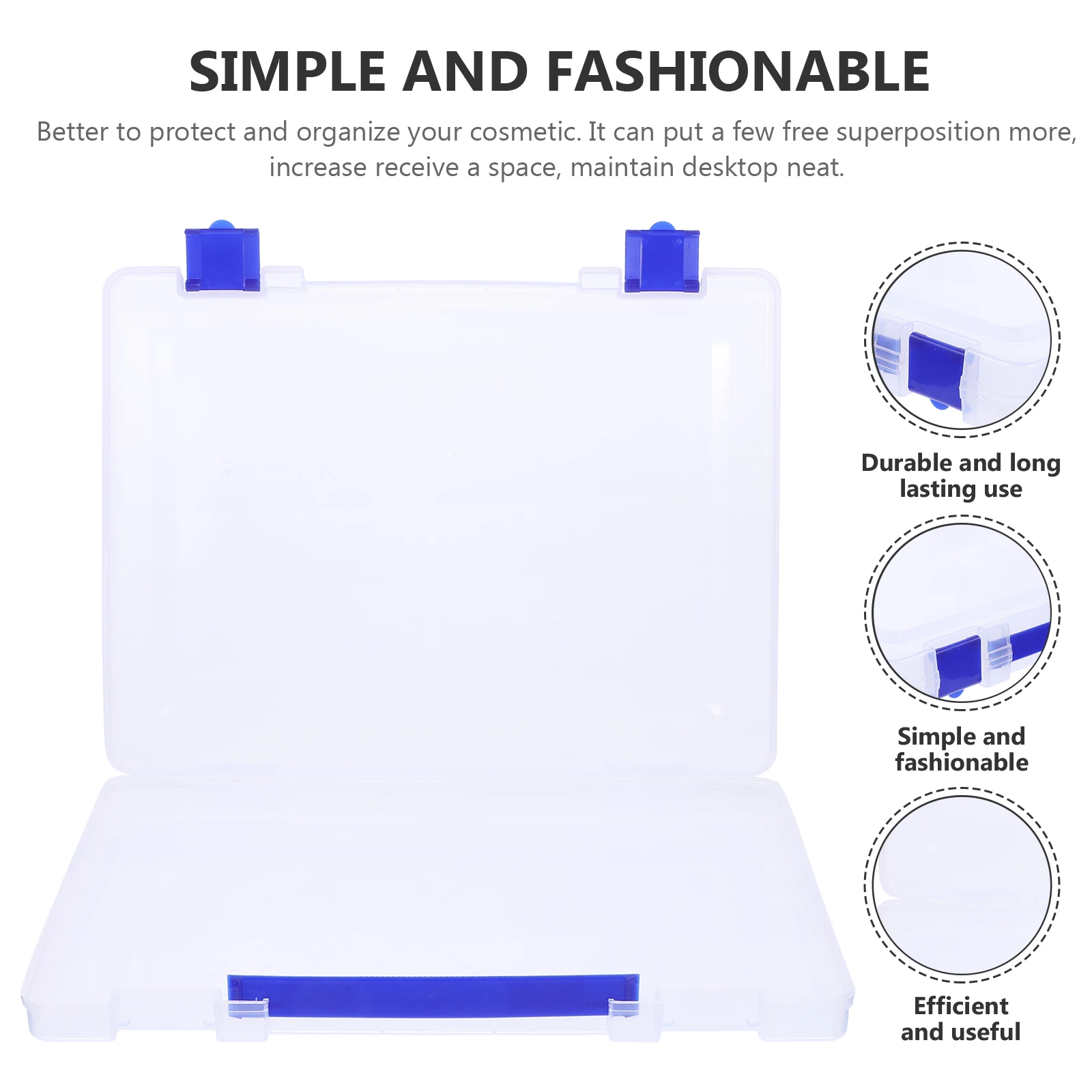 

Desk Organizer Household Office Supply Multi-Function File Case PP Material Desktop Paper Organizer A4 Box