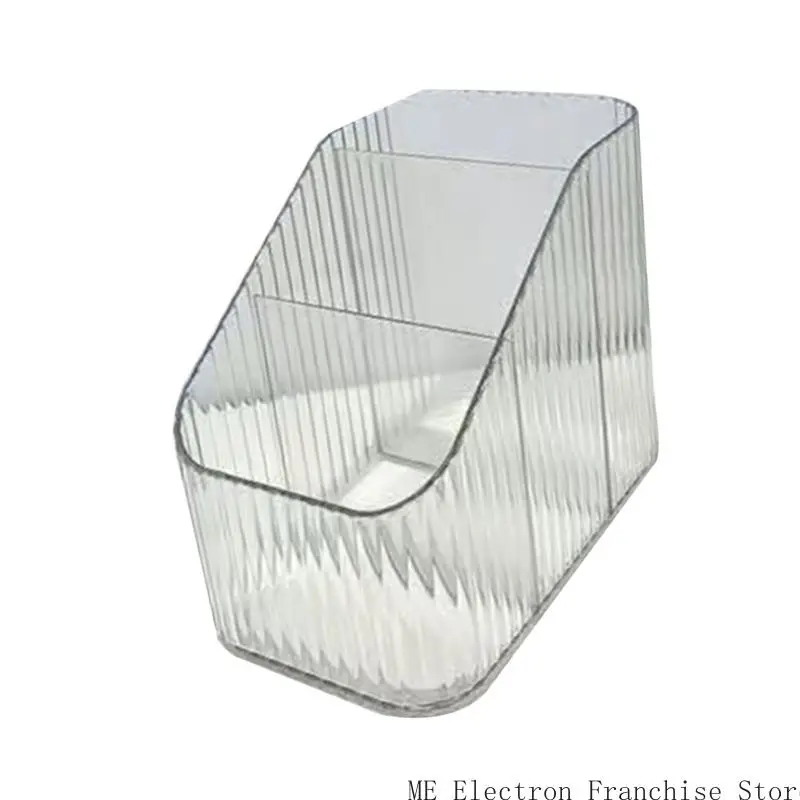 T5EA 3つのコンパートメントデスク主催者3スロットペンシルカップを備えた多機能ペンカップ