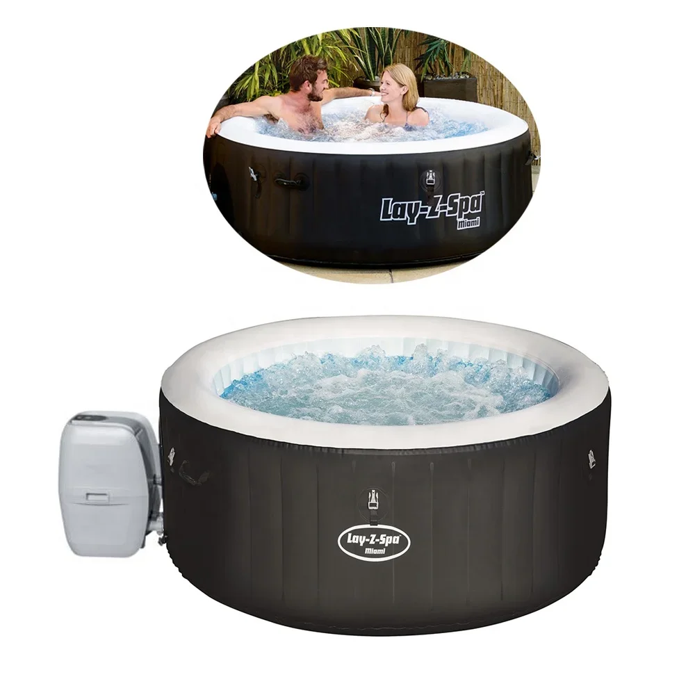 60002 Miami AirJet Hot Tub Inflatable SPA pool For Winter