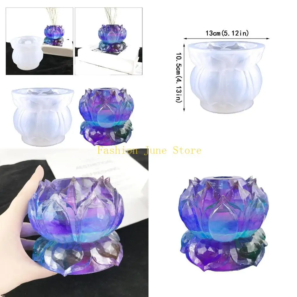 

N5KA Геометрия Бетон Силиконовая форма Сочный цветочный горшок Глина Цементно-штукатурные формы