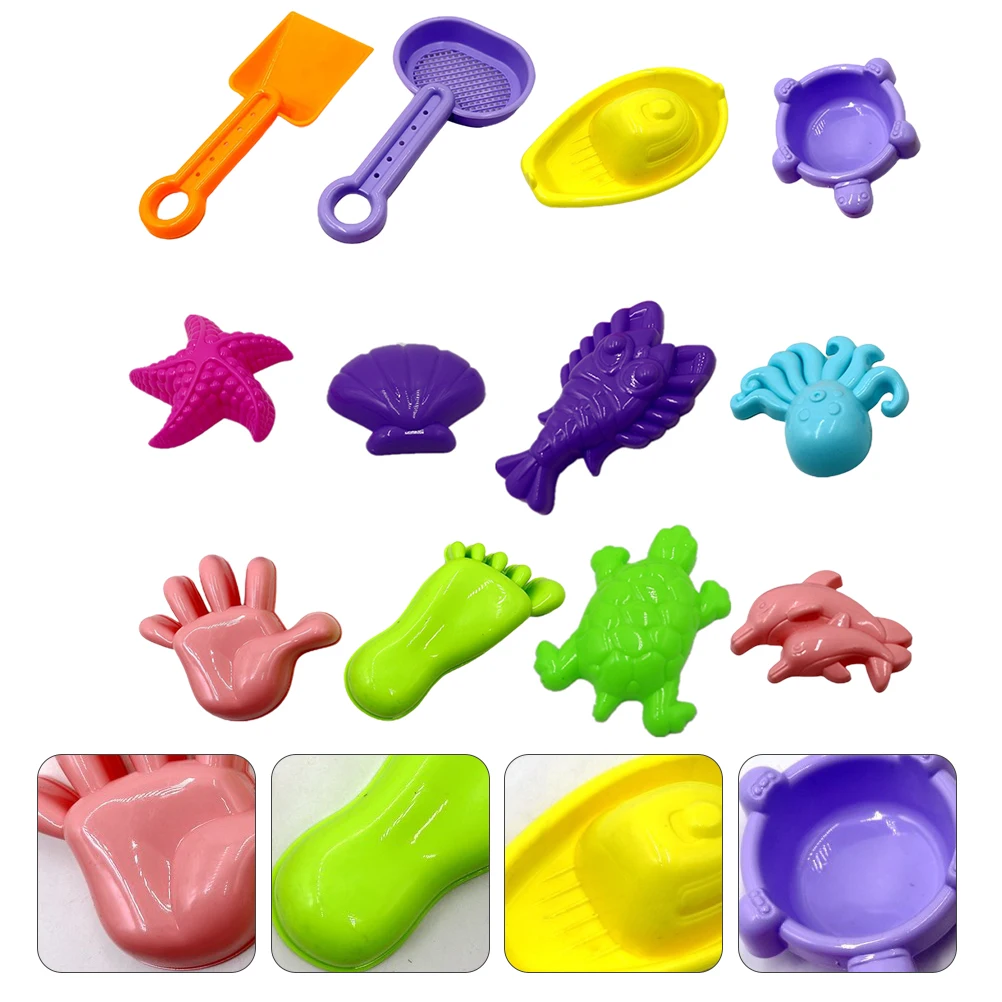 

28 Pcs Space Beach Mold Children Molds Toys for Kids Educational Colorful Cartoon DIY Tools
