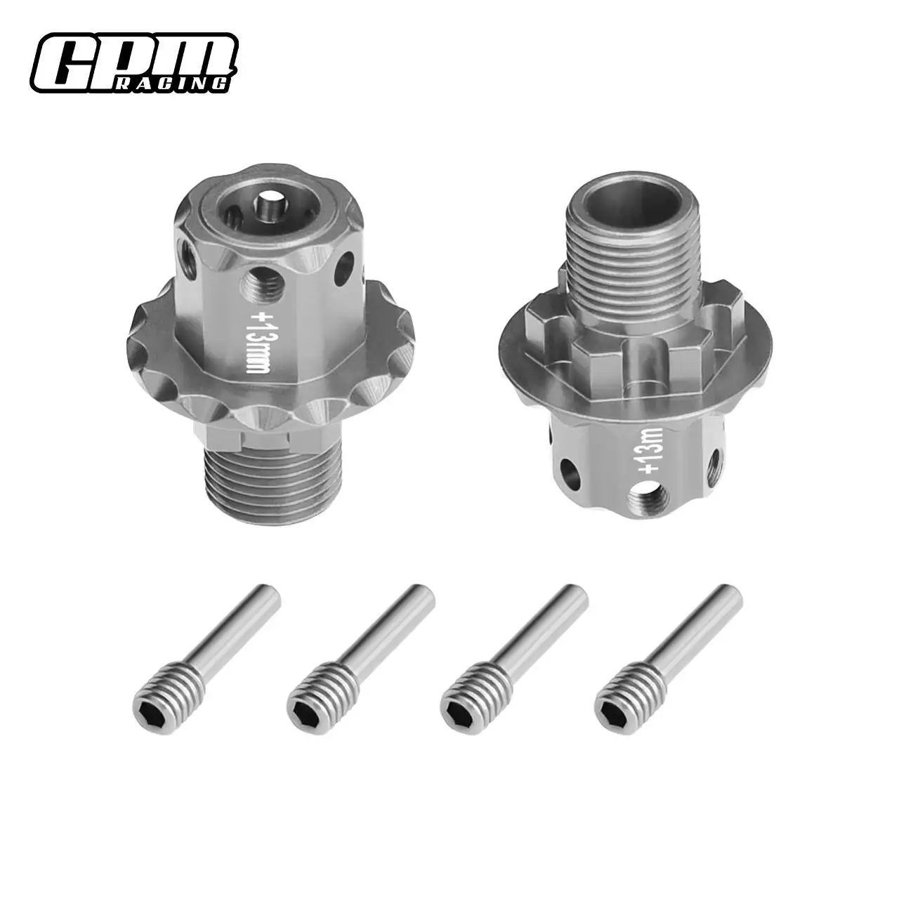 

GPM Aluminum 13mm Hex Adapters For TEAM CORALLY 1/10 Sketer Xl4S C-00191