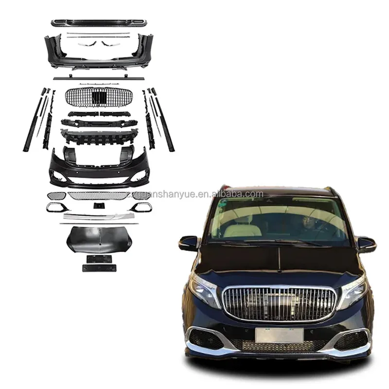 

Car Modification Parts Vito Accessories Body Kit For V-Class W447 W446 V250 V260 upgrade to style