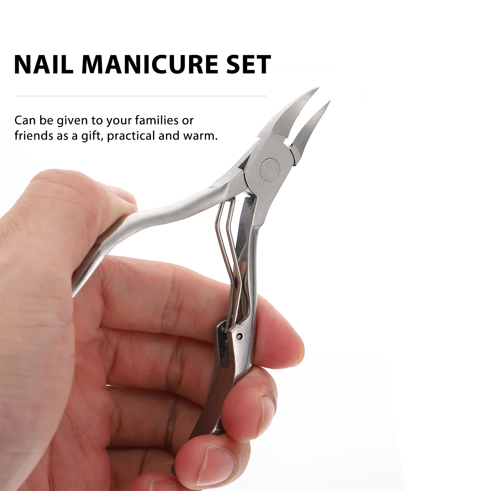 

1 комплект, набор машинок для стрижки ногтей из нержавеющей стали, профессиональный триммер для вросших ногтей, инструмент для ухода за ногтями, портативный педикюр, маникюр, уход за ногтями