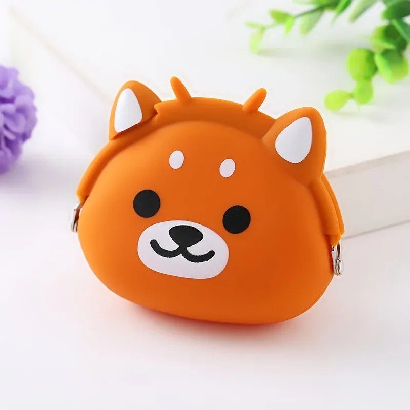 Pet Garbage Bag Dispenser Cat Dog Poop Bag Travel Outdoor Portable Silicone Storage Holder Cat-shaped Storage Box Pet Tools