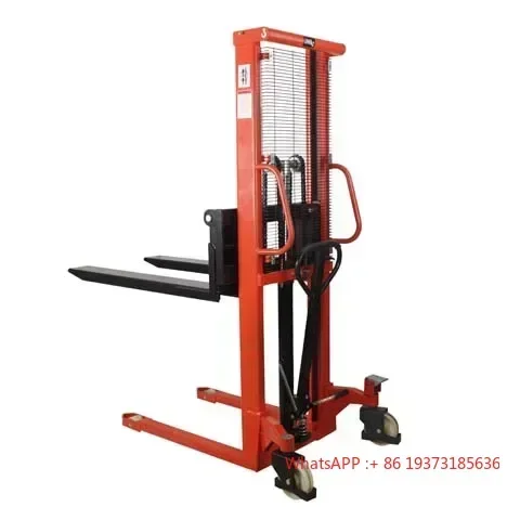 Manual Semi-Electric Hydraulic Forklift Heavy Duty Hand Lift Truck Carrier Trolley Trolley Small Forklift 2024 Hot New