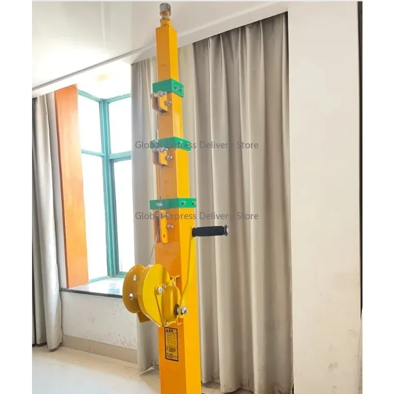 Easy Up To 30' Telescoping Mast - Push Up Pole For Telecommunications s Flag Pole Light Tower Antenna