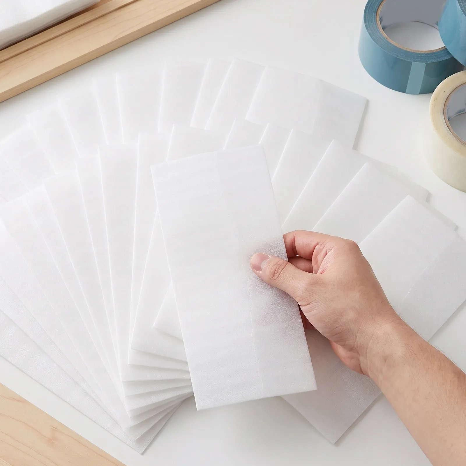 200pcs Foam Sheets for Packing 5.5x2.8