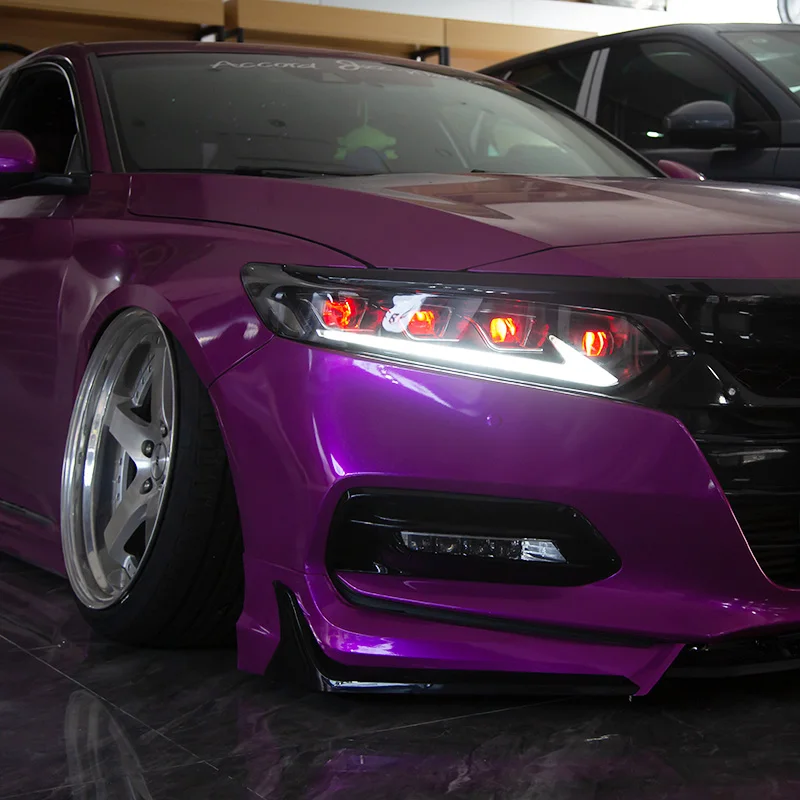 

Фонарь для Honda Accord, передняя фара, полная, 2018, 2019, 2020, 2021 год, автомобиль со стандартным дневным ходом