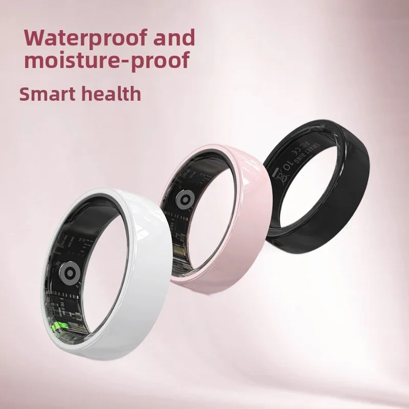 R12 Wearable Smart Ring Men Women,Gesture Control for Remote Camera & Game,Fitness Tracker for Step,Heart Rate & Sleep Data Tool