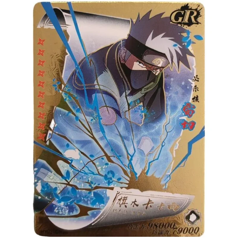Anime NARUTO Rare GR Game Itachi Konan Deidara Pain Sasuke Nagato Tsunade Namikaze Minato Collectible Cards Birthday Toy Gift