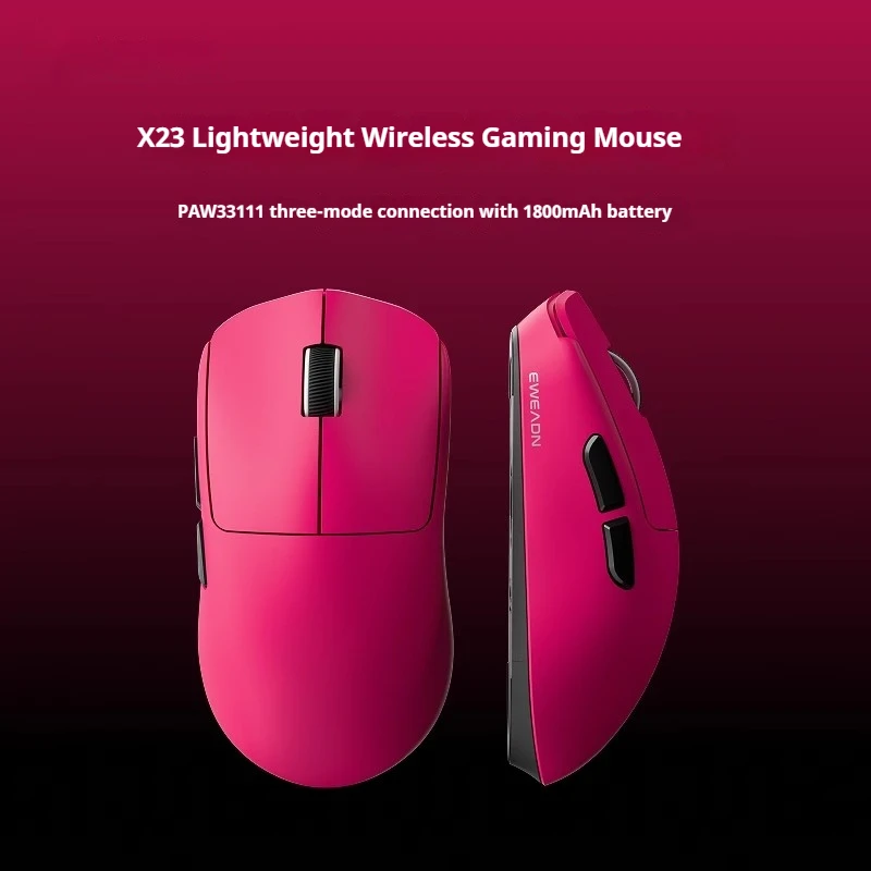 

EWEADN X23 three-mode wireless mouse gaming game office bluetooth lightweight small hand computer wired