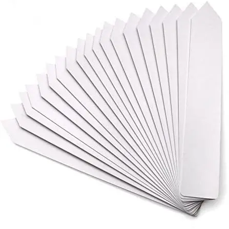 

Большие пластиковые этикетки для растений, 7,8 дюйма, 100 шт., водонепроницаемые маркеры для сада и питомников с ручкой для маркировки уличных растений